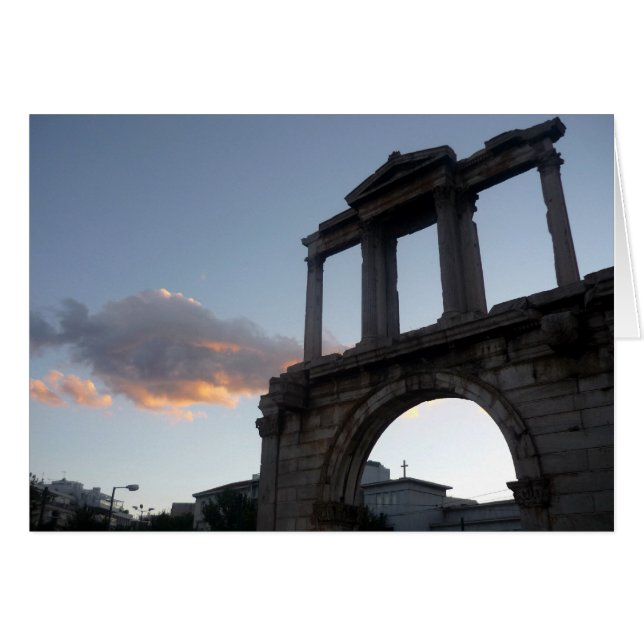 Cartão arch hadrian dusk (Frente Horizontal)