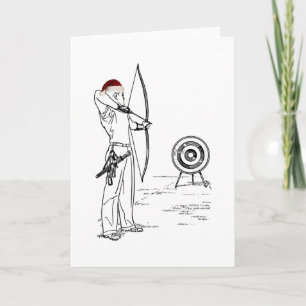 Cartão Archery Christmas