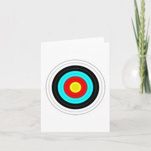 Cartão Archery Target