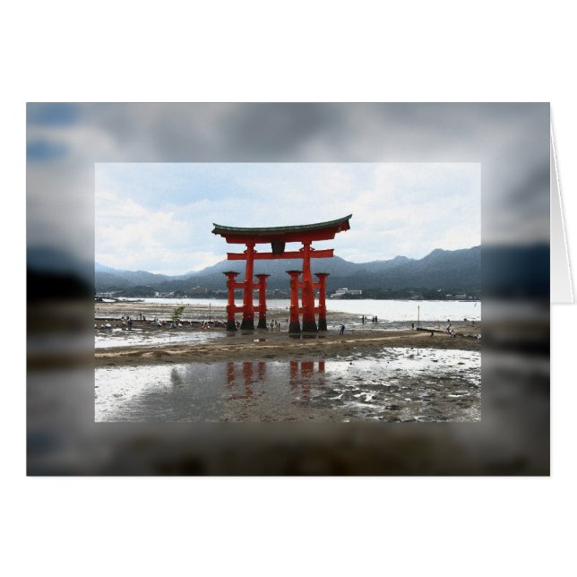 Cartão Arco 1 de Torii (Frente Horizontal)