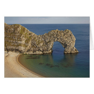 Cartão Arco da Durdle Door, Patrimônio Mundial da Costa J