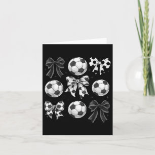 Cartão Arco de Futebol Retro, Dia de Jogo, Mãe de Futebol
