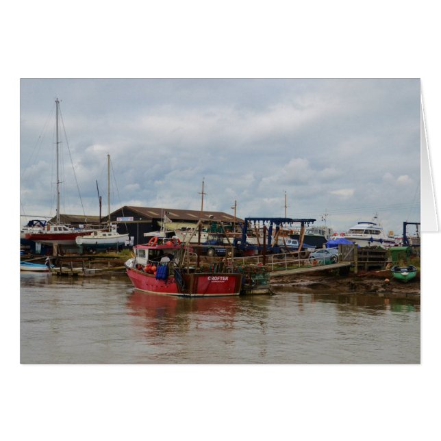 Cartão Arco de Pesca (Frente Horizontal)