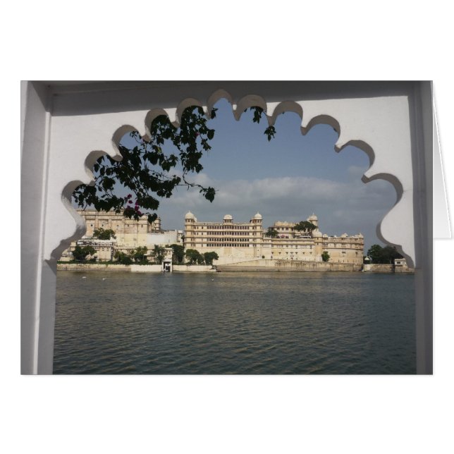 Cartão arco do palácio municipal (Frente Horizontal)