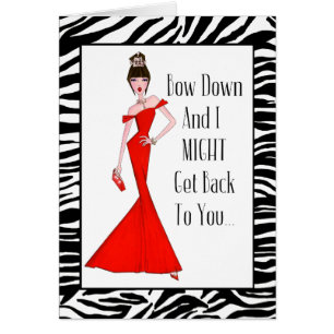 Cartão "Arco e eu posso voltar para você..."