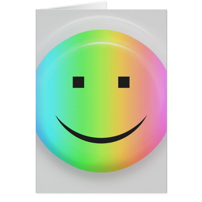 Cartão Arco-íris (Frente)