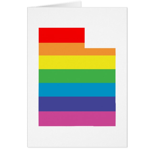 Cartão arco-íris (Frente)