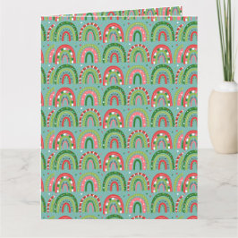Cartão Arco-íris do Amor 