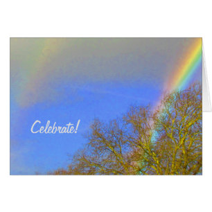 Cartão - Arco-íris Duplo