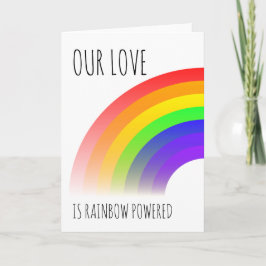 Cartão Arco-íris LGBT