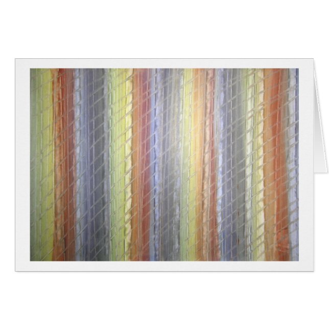 Cartão Arcos-íris cintilantes (Frente Horizontal)