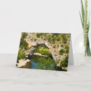 Cartão Ardeche, França