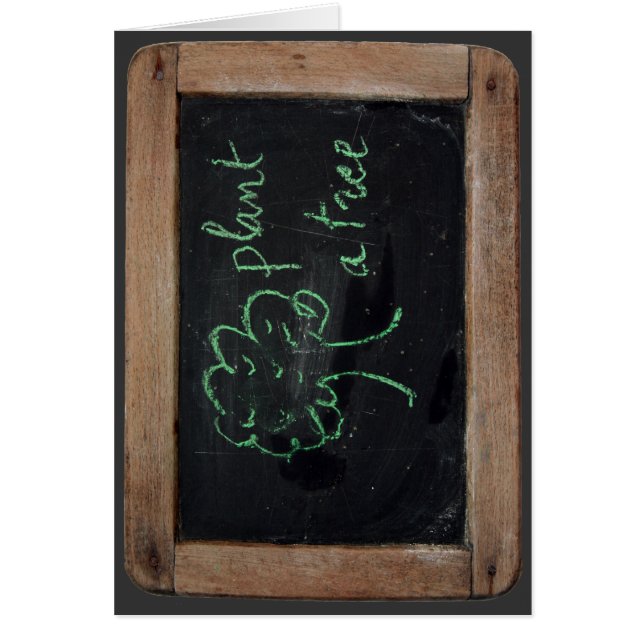 Cartão Ardoise #12 - Plante uma árvore (Frente)