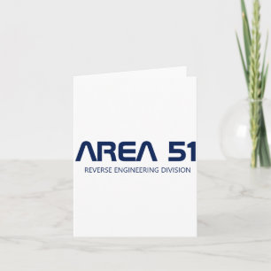 Cartão Área 51 Engenharia Reversa Ufo Alien Paranormal
