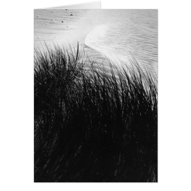 Cartão Areia de praia e areia (Frente)