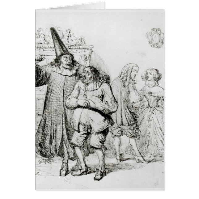 Cartão Argão e Monsieur Purgon (Frente)