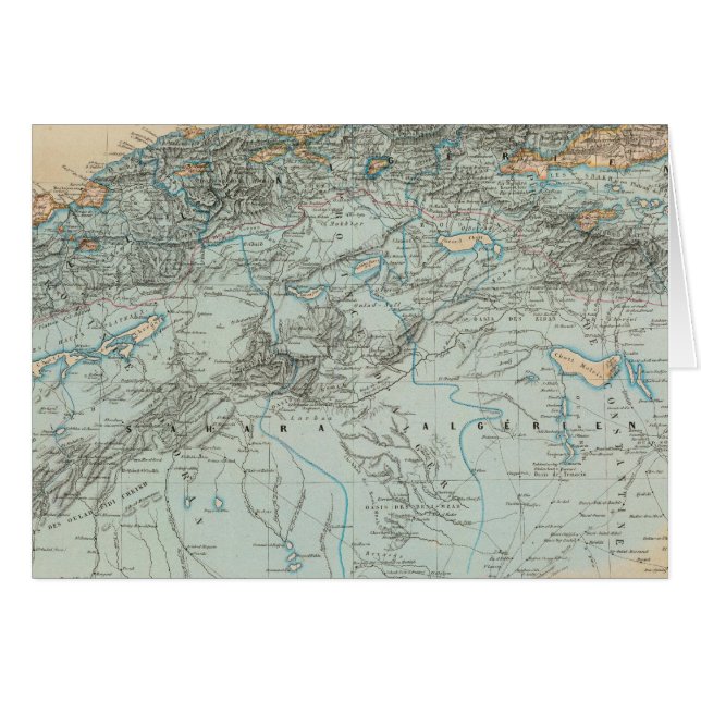 Cartão Argélia (Frente Horizontal)