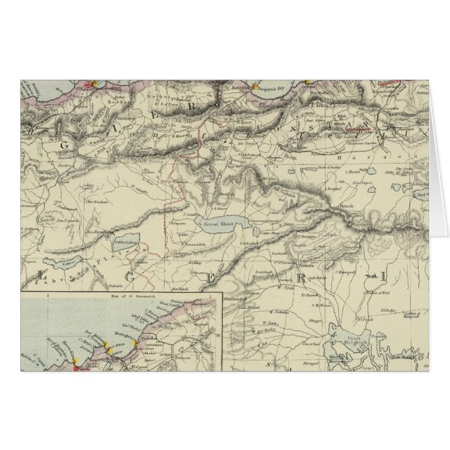 Cartão Argélia (Frente Horizontal)