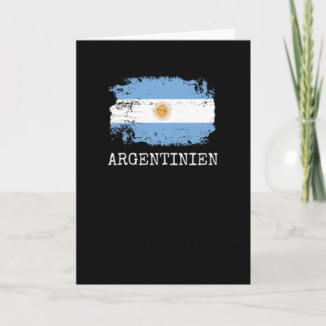 Cartão Argentina (Frente)