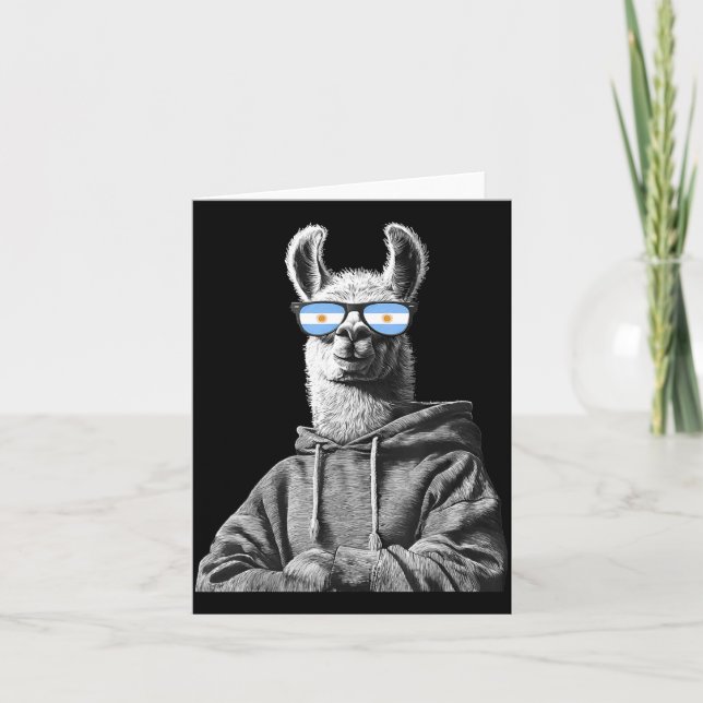 Cartão Argentina Pride Argentinian Flag  (Frente)