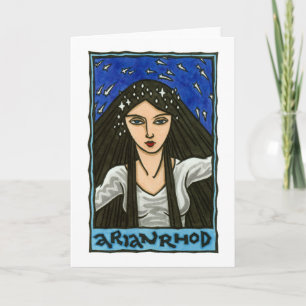 Cartão Arianrhod Greeting Card