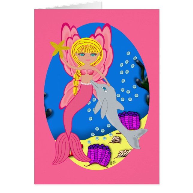 Cartão Ariel, a Merfaery Card (Frente)