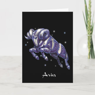 Cartão Aries Birthday Card