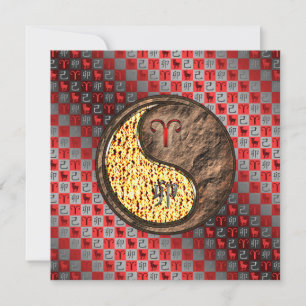 Cartão Aries & Earth Rabbit