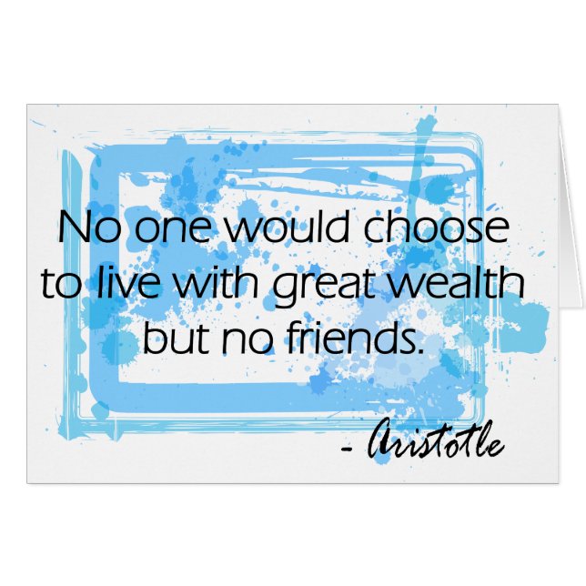 Cartão Aristóteles (Frente Horizontal)