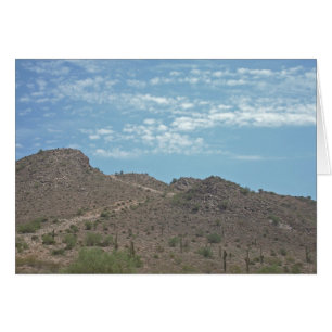 Cartão Arizona Desert Outdoor Caminho Sudoeste