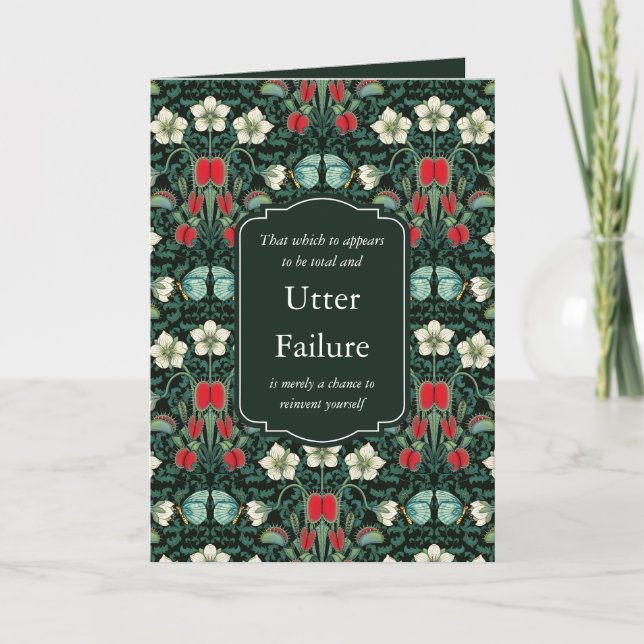 Cartão Armadilha de Vênus em estilo vitoriano personaliza (Frente)