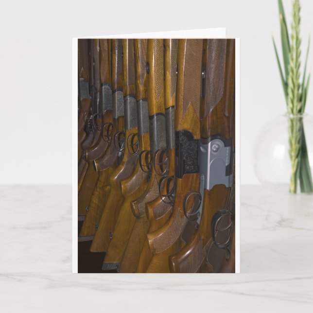 Cartão armas de caça (Frente)