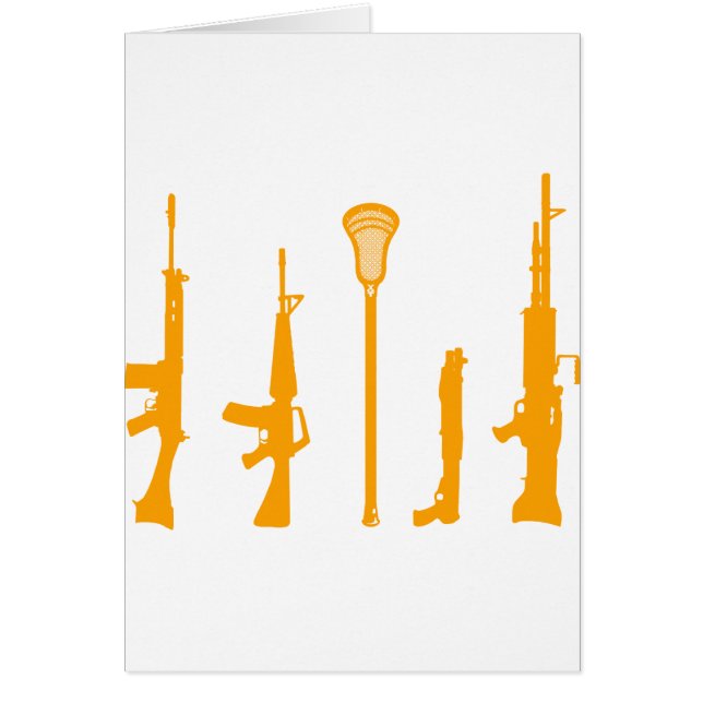 Cartão Armas do Lacrosse (Frente)