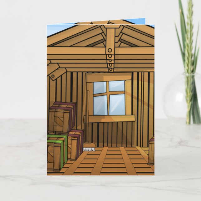 Cartão Armazém Shed (Frente)