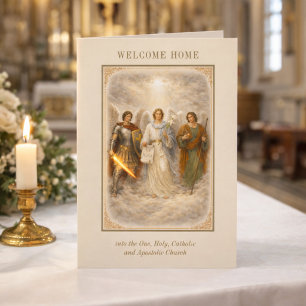 Cartão ARQUANGEIS católicos