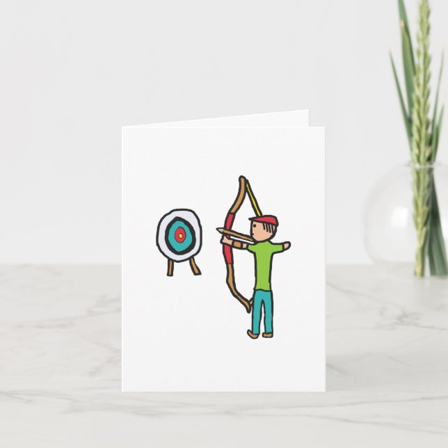 Cartão Arqueiro (Frente)