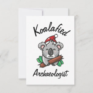 Cartão Arqueólogo Koalafied