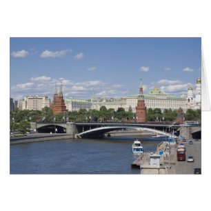Cartão Arquitectura da cidade de Moscovo