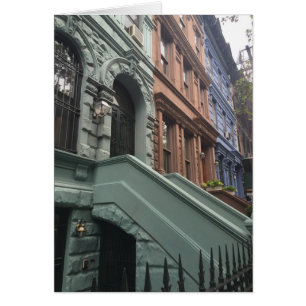 Cartão Arquitetura de Fotografia de Nova York no canto su