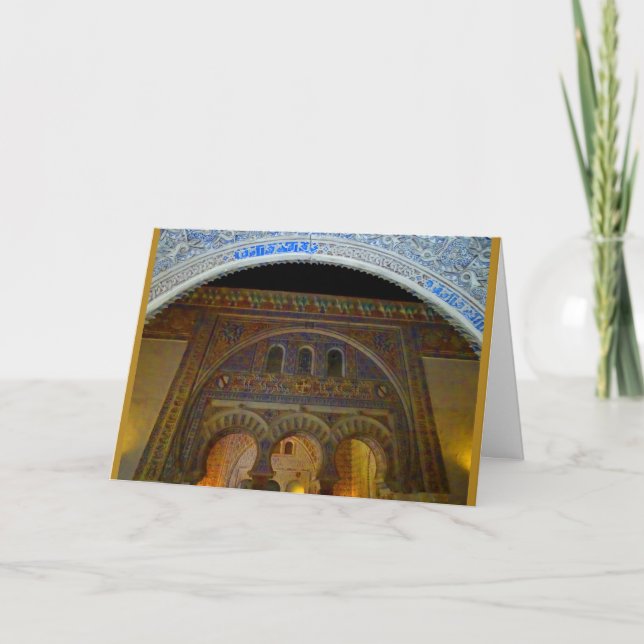 Cartão Arquitetura de Sevilha (Frente)