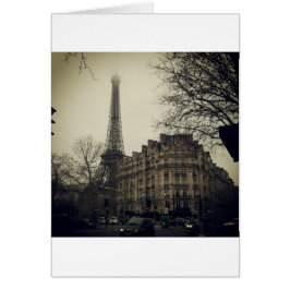 Cartão Arquitetura Eiffel Tower Paris