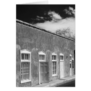 Cartão Arquitetura estilo territorial, Santa Fe, Novo