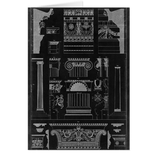 Cartão Arquitetura gráfica IV (Frente)