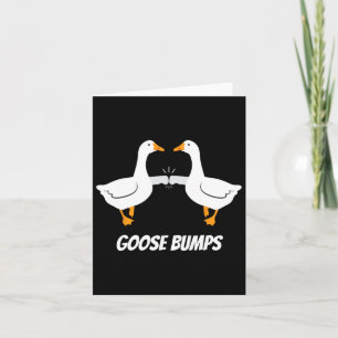 Cartão Arrepios Design de Trocadilho Humorístico Para Ama