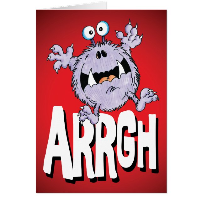 Cartão Arrgh! (Frente)