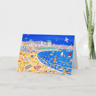 Cartão Art Card: Gylly Beach Cafe. Fun on the Beach