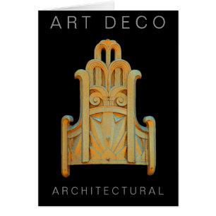 Cartão Art deco