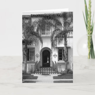 Cartão ART DECO em COCHRAN