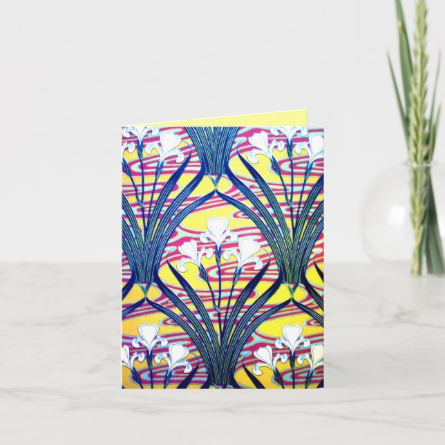 Cartão Art Deco Heirloom Notecards (Frente)