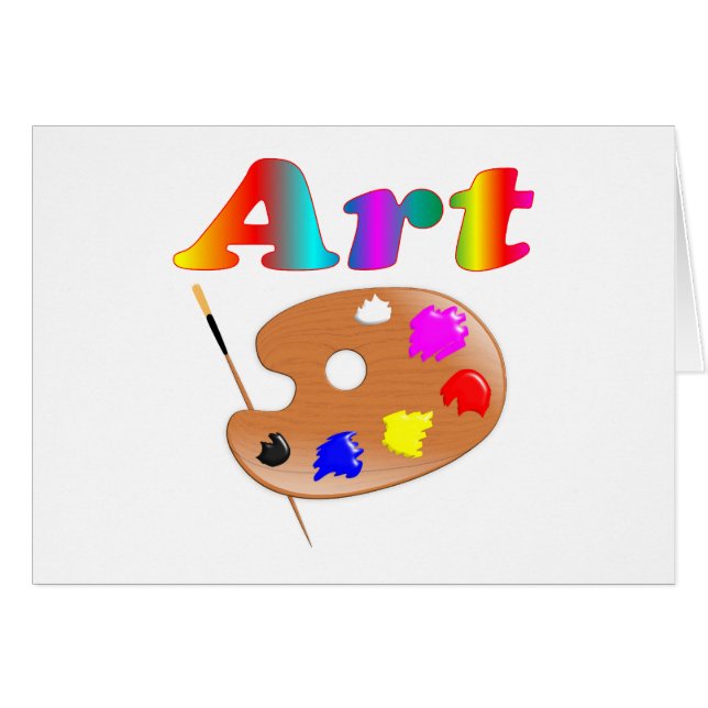 Cartão Arte (Frente Horizontal)